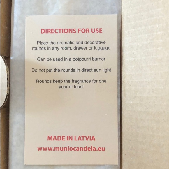 Munio Candela soy wax rounds handmade in Latvia - Picture 4 of 7